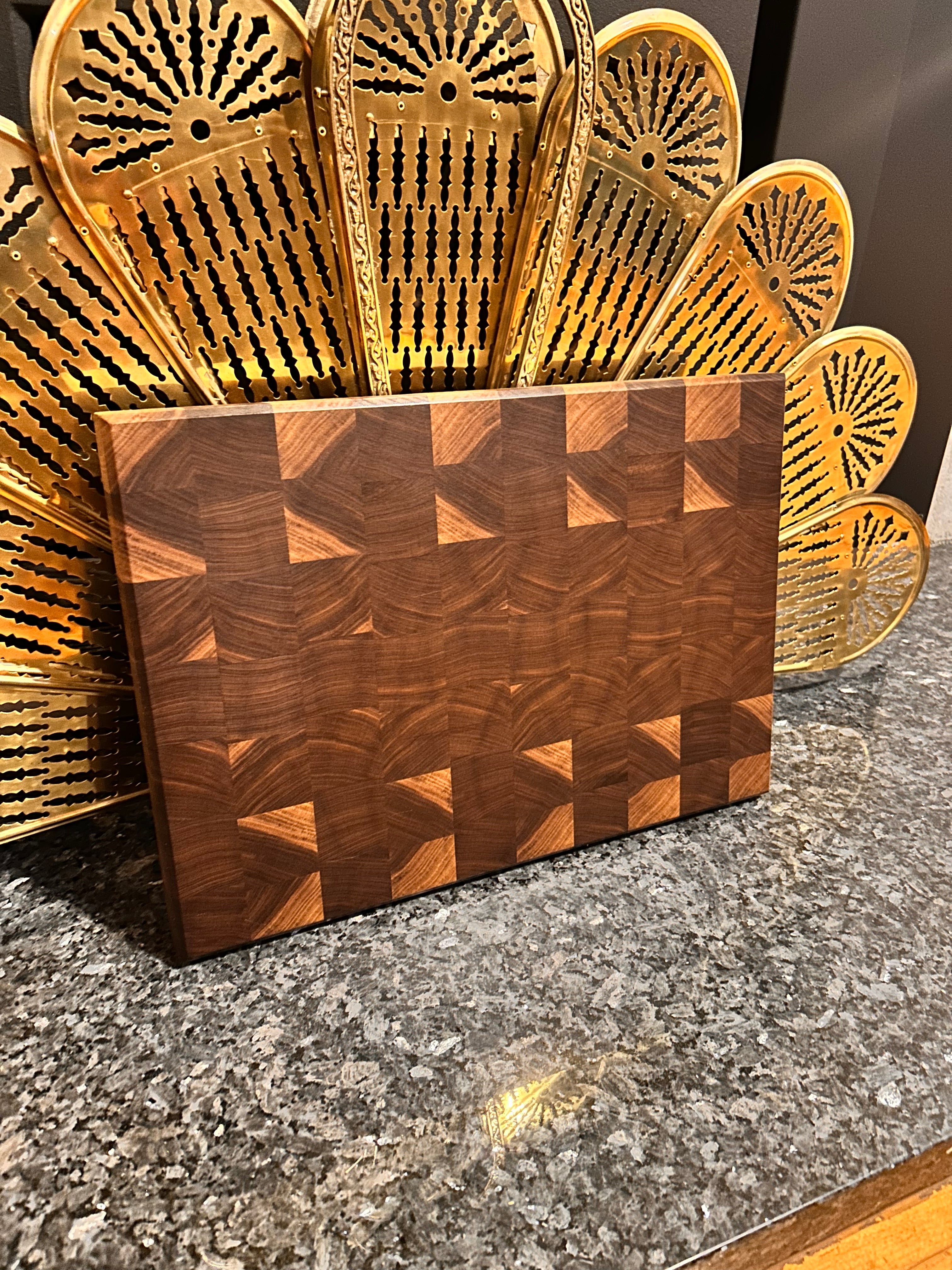Walnut End Grain Cutting Board