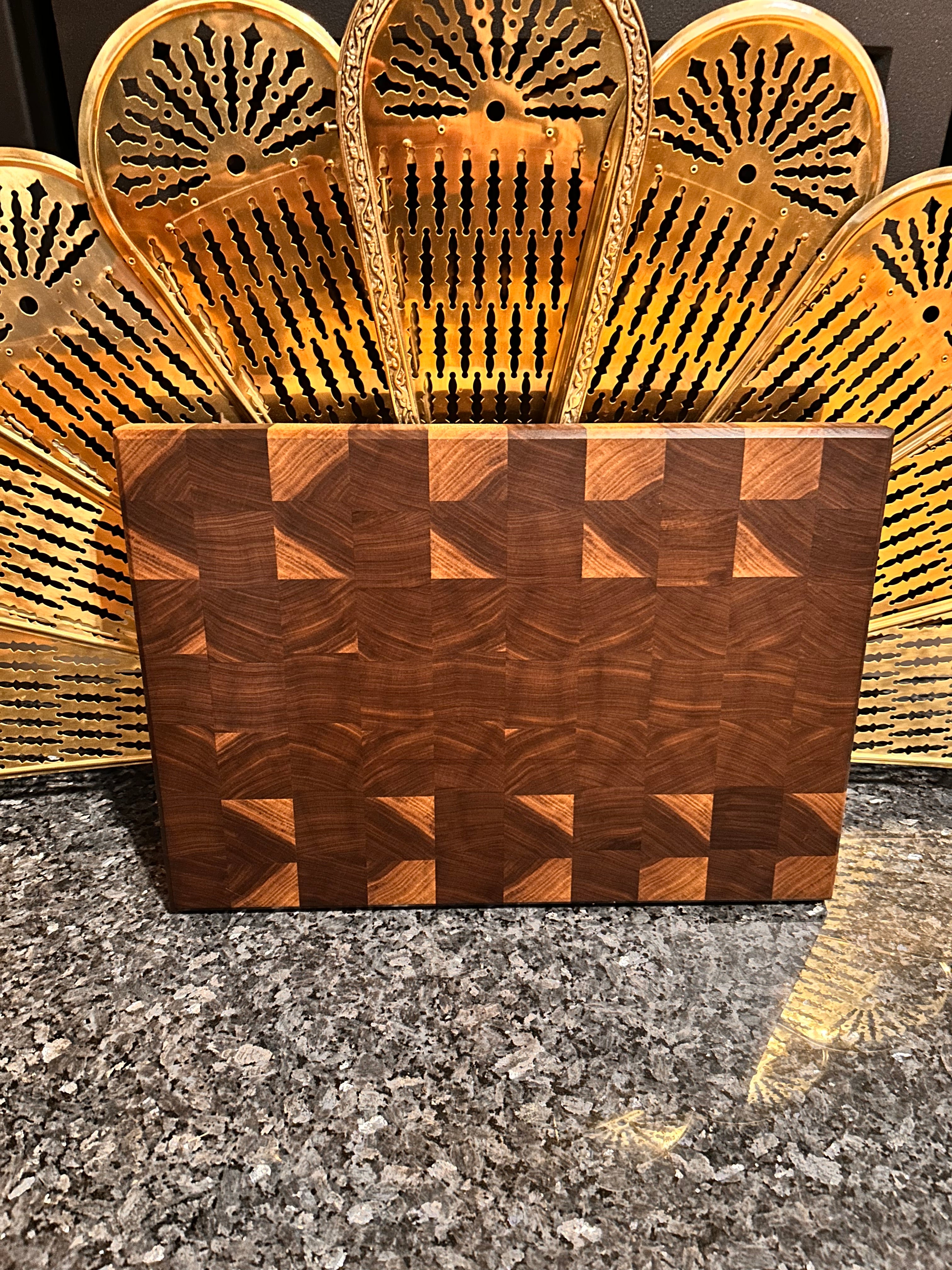 Walnut End Grain Cutting Board
