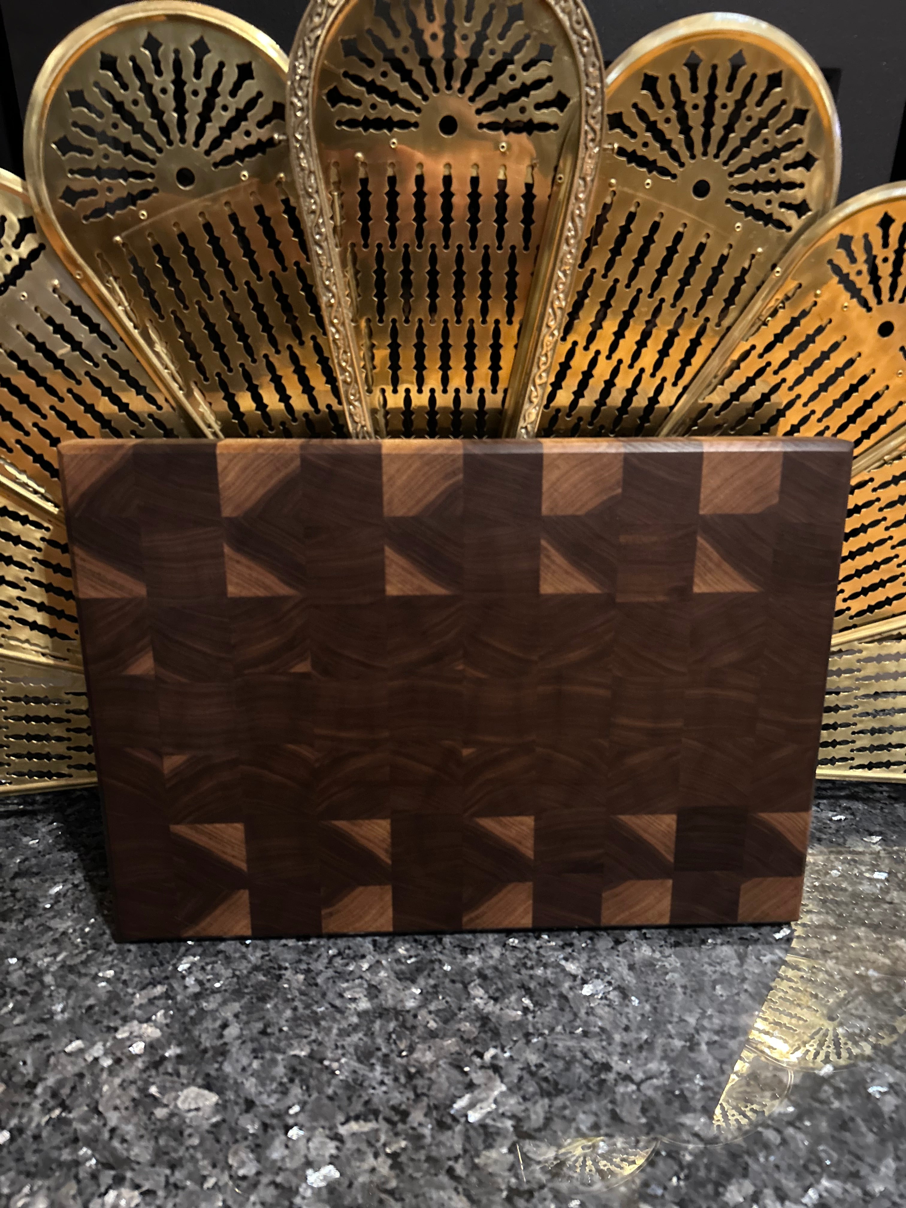 Walnut End Grain Cutting Board
