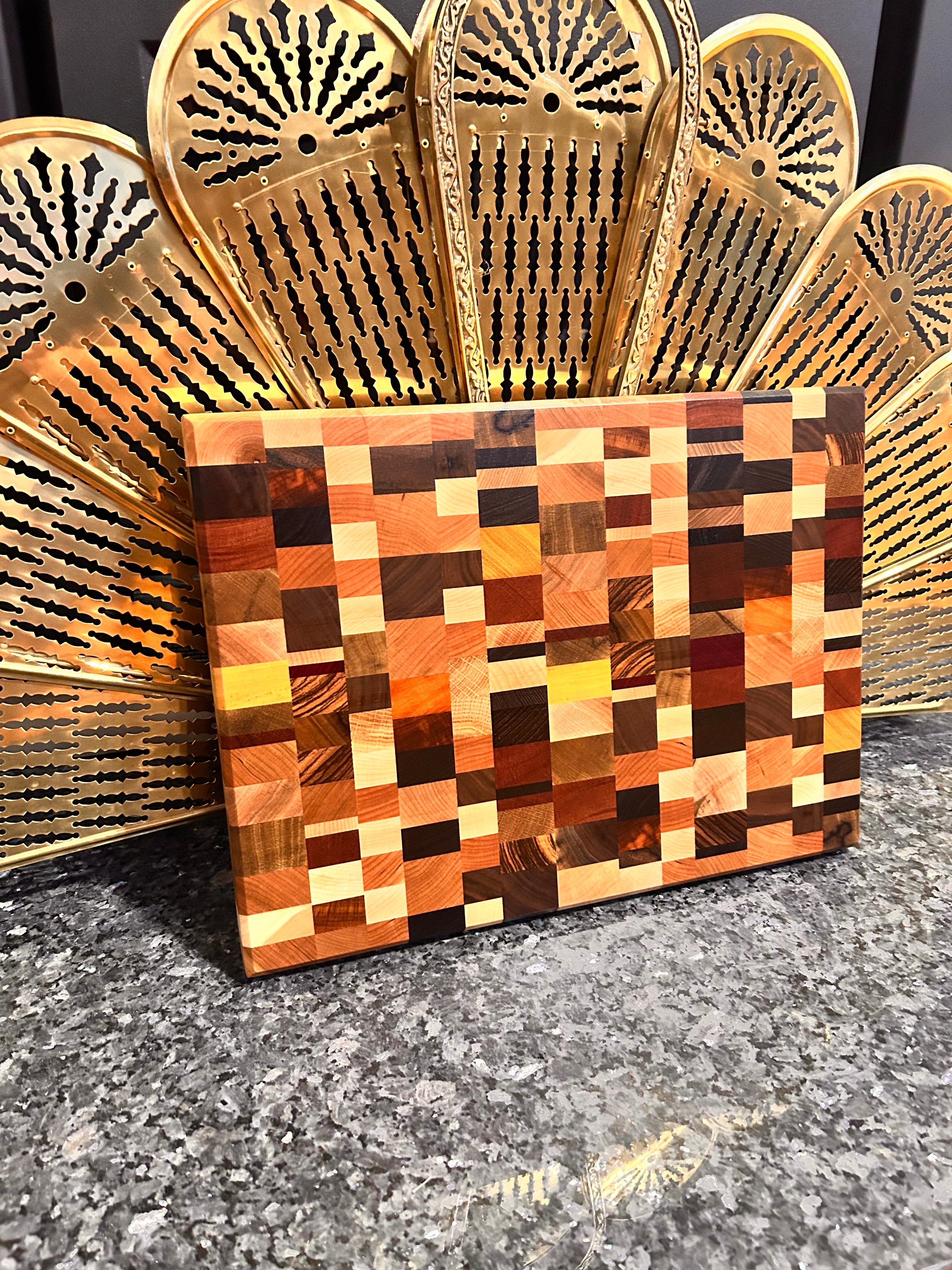 Random Hardwood Cutting Board